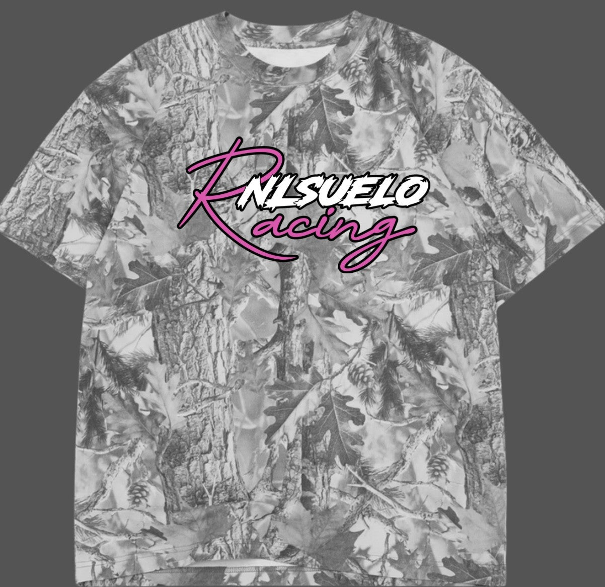 NLSUELO Racing Camo with Pink Letters