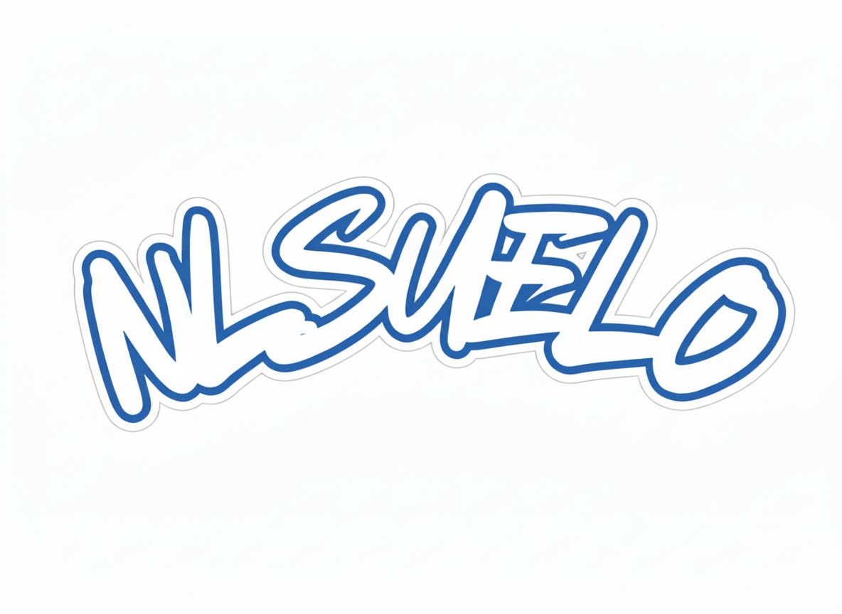 NLSUELO Blue Sticker